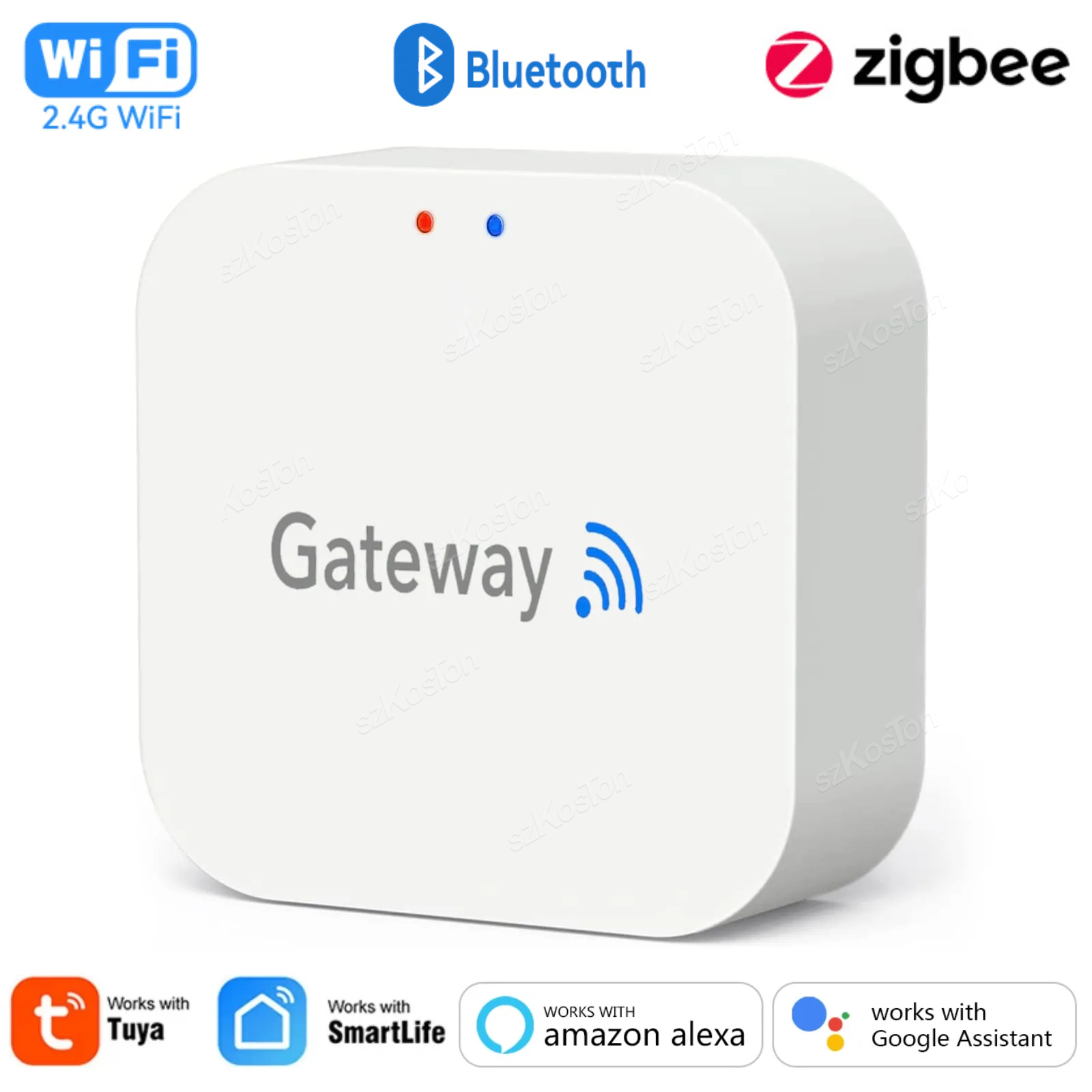 Smart Home Voice Assistant - Tuya Smart Life-puerta multimodo para automatización