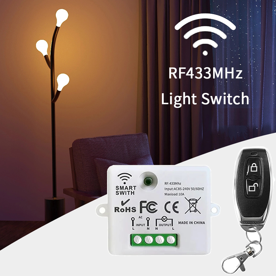 Smart Home Project - Interruptor de Control Remoto Inalámbrico RF