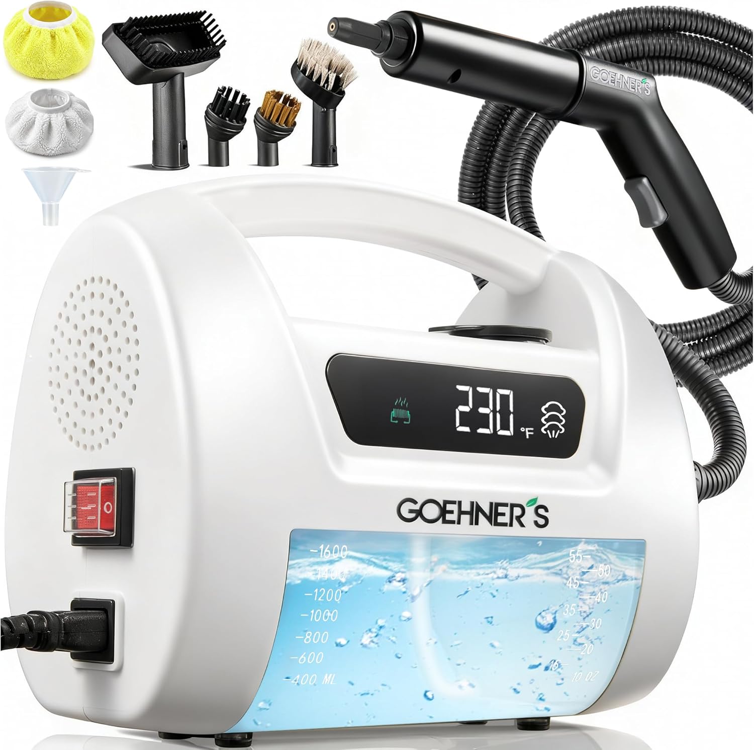Upgrade Smart Home - Limpiador a Vapor Portátil Mejorado 2026