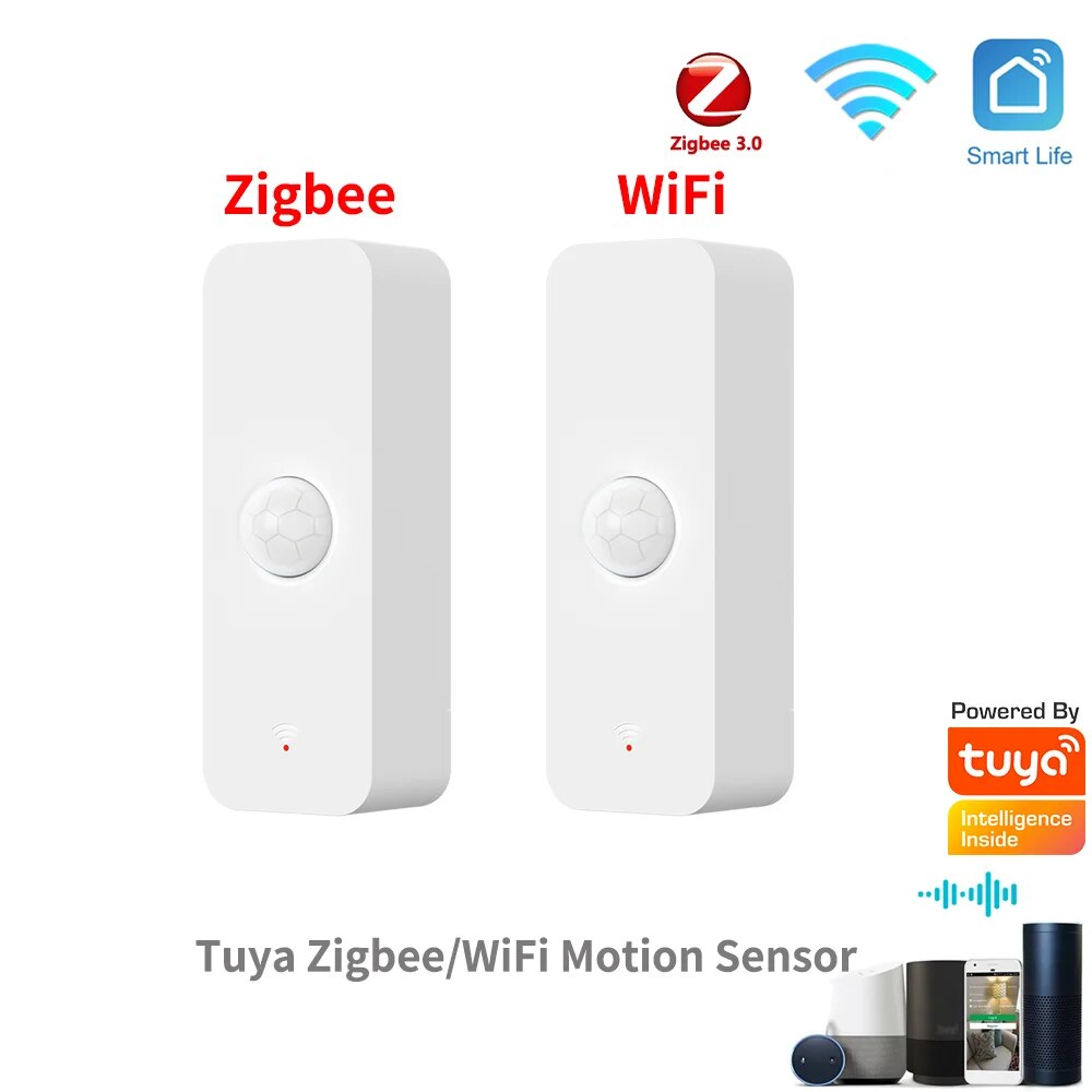 Smart Home Yale - Tuya-Sensor de movimiento Zigbee PIR para