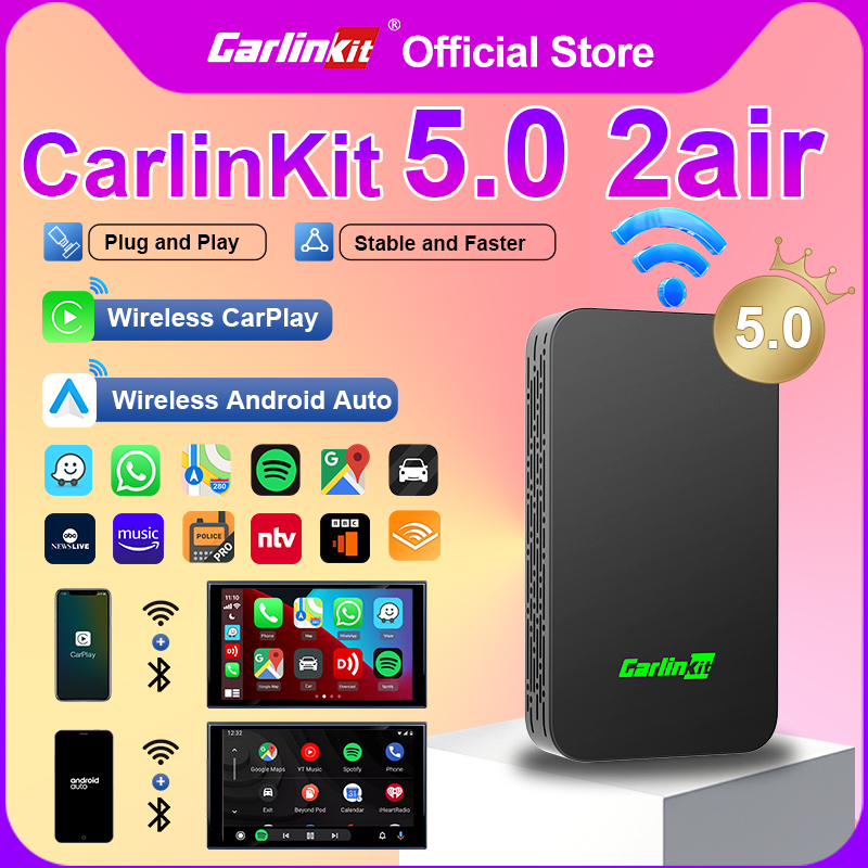 Smart Home Project - CarlinKit 5.0 Adaptador Inalámbrico para Android