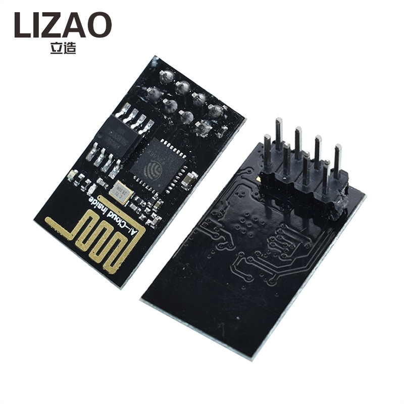 Upgrade Smart Home - Módulo WiFi LIZAO ESP8266 ESP-01S, Placa