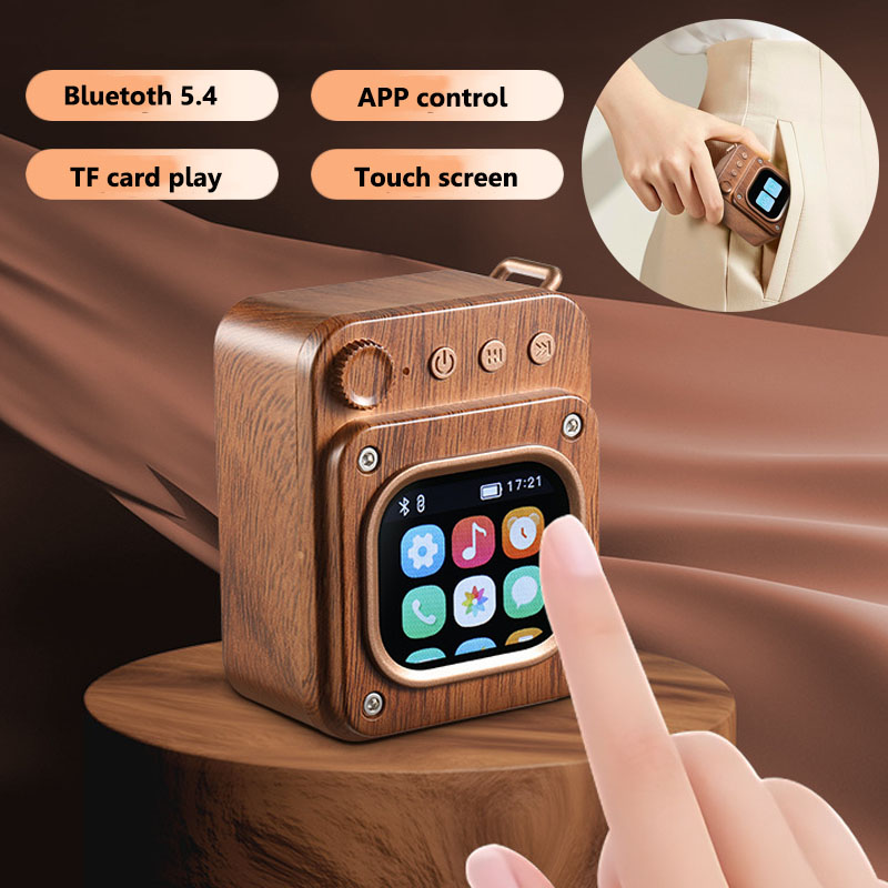 Smart Home Ynf - Mini Altavoz Bluetooth de bolsillo con