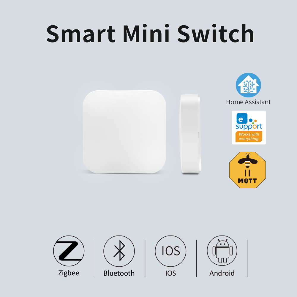 Smart Home Bridge - Interruptor Inteligente Mini Zigbee EWelink, Botón