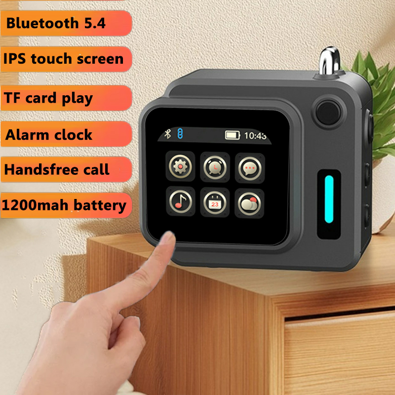 Smart Home Ynf - Minialtavoz inteligente de bolsillo con Bluetooth,