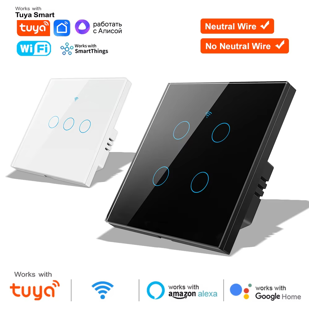 Smart Home Switch - Interruptor de Luz Táctil Inteligente Inalámbrico