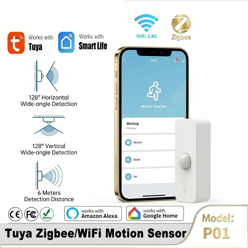 Smart Home Yale - Sensor de Movimiento PIR Inteligente WiFi