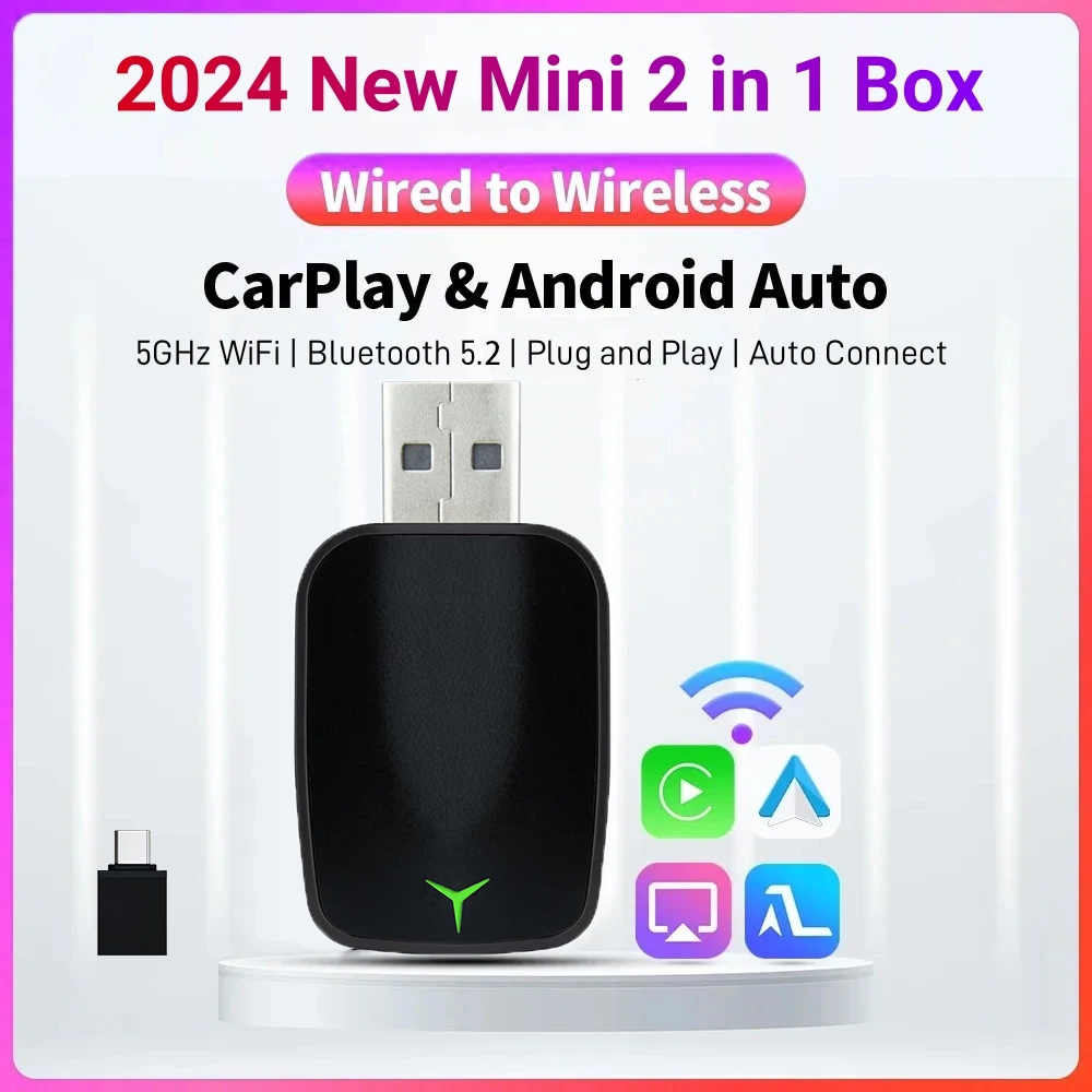 Smart Home Project - Nuevo Cable a inalámbrico Carplay Android