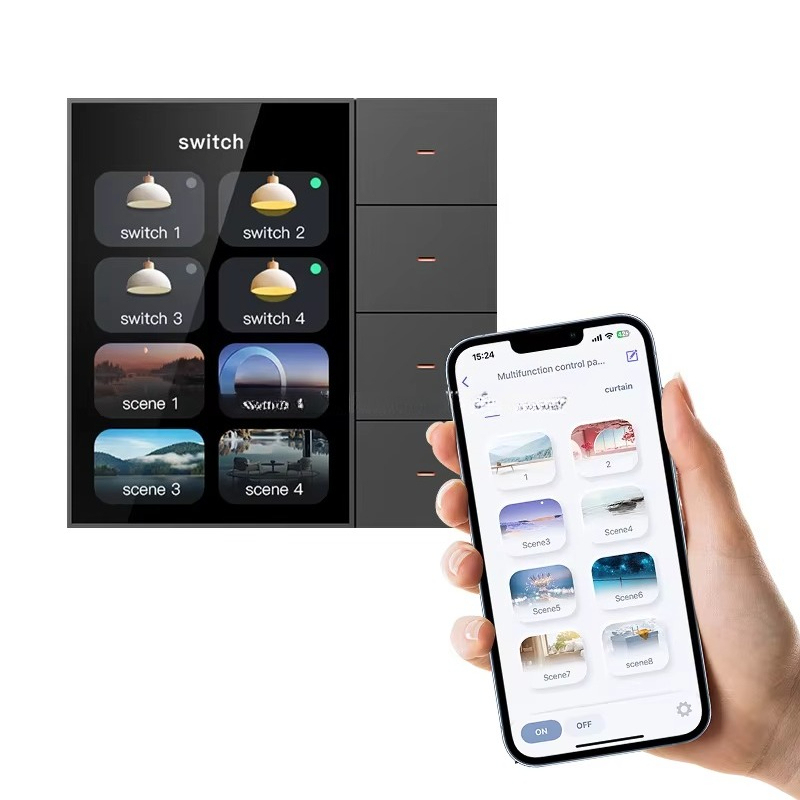 Smart Home Switch - Interruptor Inteligente F3 Pro con Panel