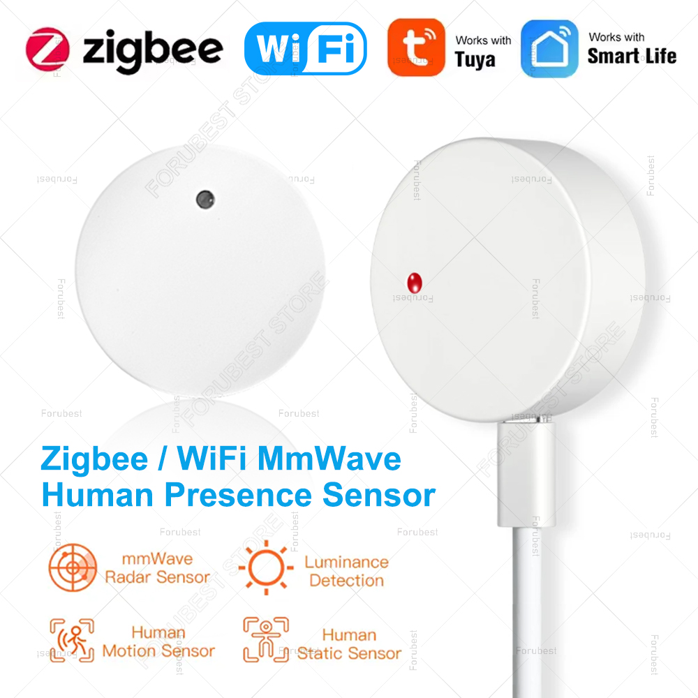 Smart Home Ikea - ZigBee Wifi MmWave presencia humana Sensor